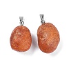 Natural Agate Pendants G-E596-03P-2