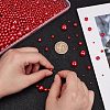 2120Pcs 8 Styles  Imitation Pearl Resin Beads Strands RESI-AR0001-47-4