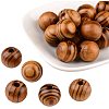 Round Wood Beads WOOD-PH0002-05-LF-1