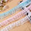 Polyester Lace Trim OCOR-WH0058-07C-5