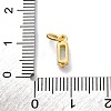 Brass Pave Cubic Zirconia Charms KK-F894-13G-04-3