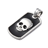 304 Stainless Steel Enamel Pendants STAS-U043-06A-P-2