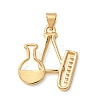 Brass Pendants KK-CBA0009-04G-1