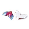 Printed Translucent Acrylic  Pendants OACR-T028-28A-2