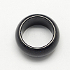 Gemstone Wide Band Rings RJEW-R107-1-2