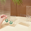   10Pcs Acrylic Earring Stands Displays EDIS-PH0001-14-4