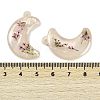 Epoxy Resin Pendants RESI-S09-01B-RS-3
