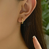 Fashionable Casual Brass Hoop Earrings XY7128-4