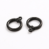 304 Stainless Steel Toggle Clasps Parts STAS-D142-04B-B-2