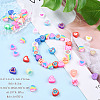 200Pcs Handmade Polymer Clay Beads CLAY-YW0002-20-2