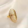 304 Stainless Steel Cuff Open Rings FS-WGD6945-10-1