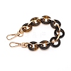 Round Resin Bag Handles FIND-WH0096-36B-1