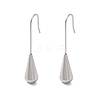 304 Stainless Steel Dangle Earrings EJEW-NH0004-01P-4