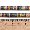 Matte Porcelain Heishi Wheel Beads Strands PR-CBA03B0-03E-3