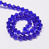 Imitate Austrian Crystal Bicone Glass Beads Strands LS-GLAA-F029-4x4mm-06-2