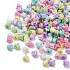 Opaque Acrylic Imitation Pearl Beads OACR-B031-46-1