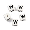 Porcelain Beads PORC-R003-08W-1