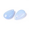 5Pcs Transparent Glass Beads GLAA-PW0001-25G-2