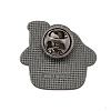 Christmas Theme Zinc Alloy Enamel Pin Brooch for Backpack Clothes JEWB-R003-02EB-07-2