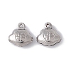 Non-Tarnish 304 Stainless Steel Charms STAS-G291-17P-1