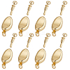 12Pcs Brass Box Clasps KK-BBC0017-40-1