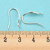 925 Sterling Silver Hoop Earring Findings STER-H107-03S-4