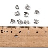 Tarnish Resistant 304 Stainless Steel Bead Tips STAS-R055-12-3