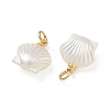 ABS Imitation Pearl Pendants PALLOY-JF05669-02-2