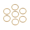 Ion Plating(IP) 304 Stainless Steel Closed Jump Rings STAS-G393-06G-09-1