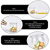 200Pcs PVC Heat Shrink Film Label DIY-CN0003-37-4