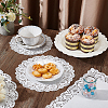 800Pcs 8 Styles Lace Paper Greaseproof Wrap Tissue AJEW-TW0001-14-4