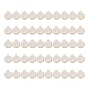 Golden Plated Alloy Charms ENAM-SZ0001-25A-C-1