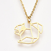 201 Stainless Steel Pendant Necklaces NJEW-T009-JN026-2-45-1