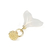 Natural White Agate Charms LS-KK-Z094-04G-03-2