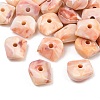 Two Tone Opaque Acrylic Imitation Gemstone Beads OACR-T033-08A-2
