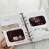 8Pcs Retro Hot Stamping Paper Photo Corner Self-Adhesive Stickers AJEW-LP0002-23-3
