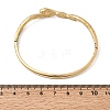 304 Stainless Steel Rhinestone Hinged Bangles for Women BJEW-B168-17G-5