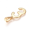 304 Stainless Steel Pendants STAS-L210-05G-G-2
