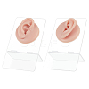  2Pcs Soft Silicone Ear Displays Mould for Earring Display ODIS-NB0001-39-1