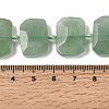 Natural Green Aventurine Beads Strands G-P434-25-5