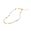 Love Beaded Necklace for Teen Girl Women X1-NJEW-TA00008-1