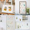 8 Sheets 8 Styles PVC Waterproof Wall Stickers DIY-WH0345-173-6