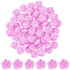 100Pcs Opaque ABS Plastic Cabochons KY-SP0001-16C-1