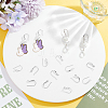 16Pcs Brass Cubic Zirconia Earring Hooks KK-BBC0027-64P-7