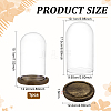 Arch Glass Dome Cover AJEW-WH0596-866D-01-2
