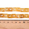 Natural Topaz Jade Beads Strands G-N342-100-5