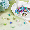 SUNNYCLUE 160Pcs 8 Colors Imitation Pearl Acrylic Beads OACR-SC0001-15-4