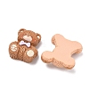 Animal Opaque Resin Cabochons CRES-A061-03-3