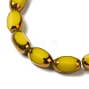 Electroplate Glass Beads Strands X-EGLA-P061-02A-06-3