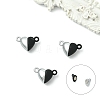 10 Sets Alloy Heart Magnetic Clasps FIND-FS0003-25-1